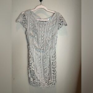 She + Sky Grey Dress